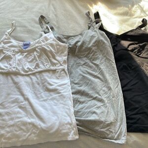 Nursing tank tops (3)